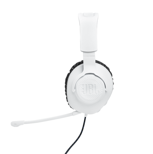 JBL Quantum 100P Console - Black - Wired over-ear gaming headset with a detachable mic - Left